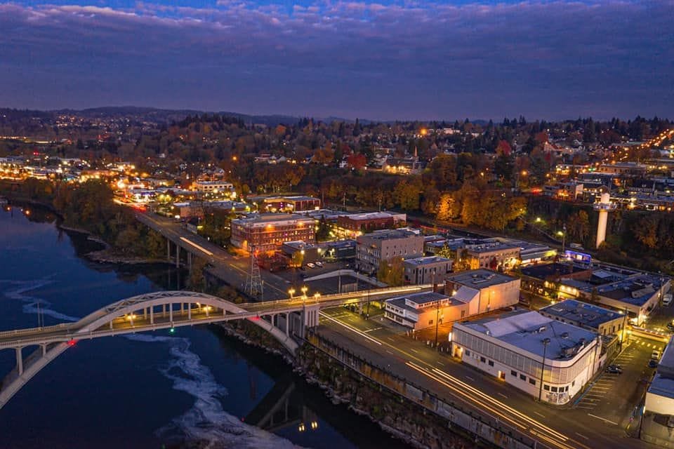 oregon city arial photograph oregon city arial photograph