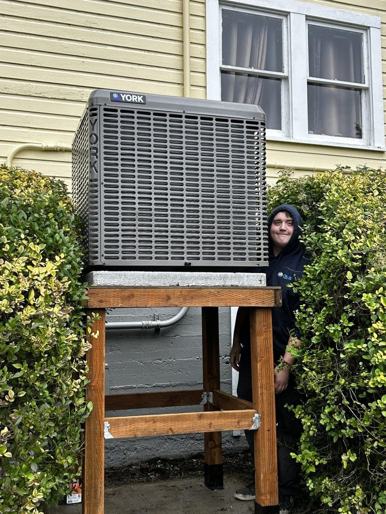 A system after installation