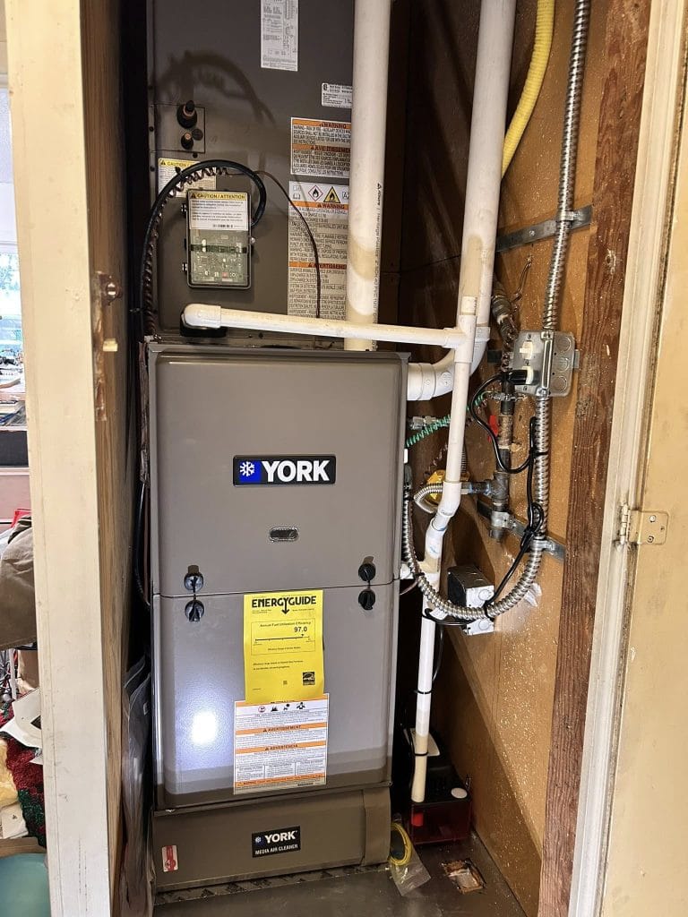 A system after installation